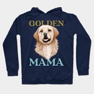 Golden mama golden retriever mom Hoodie